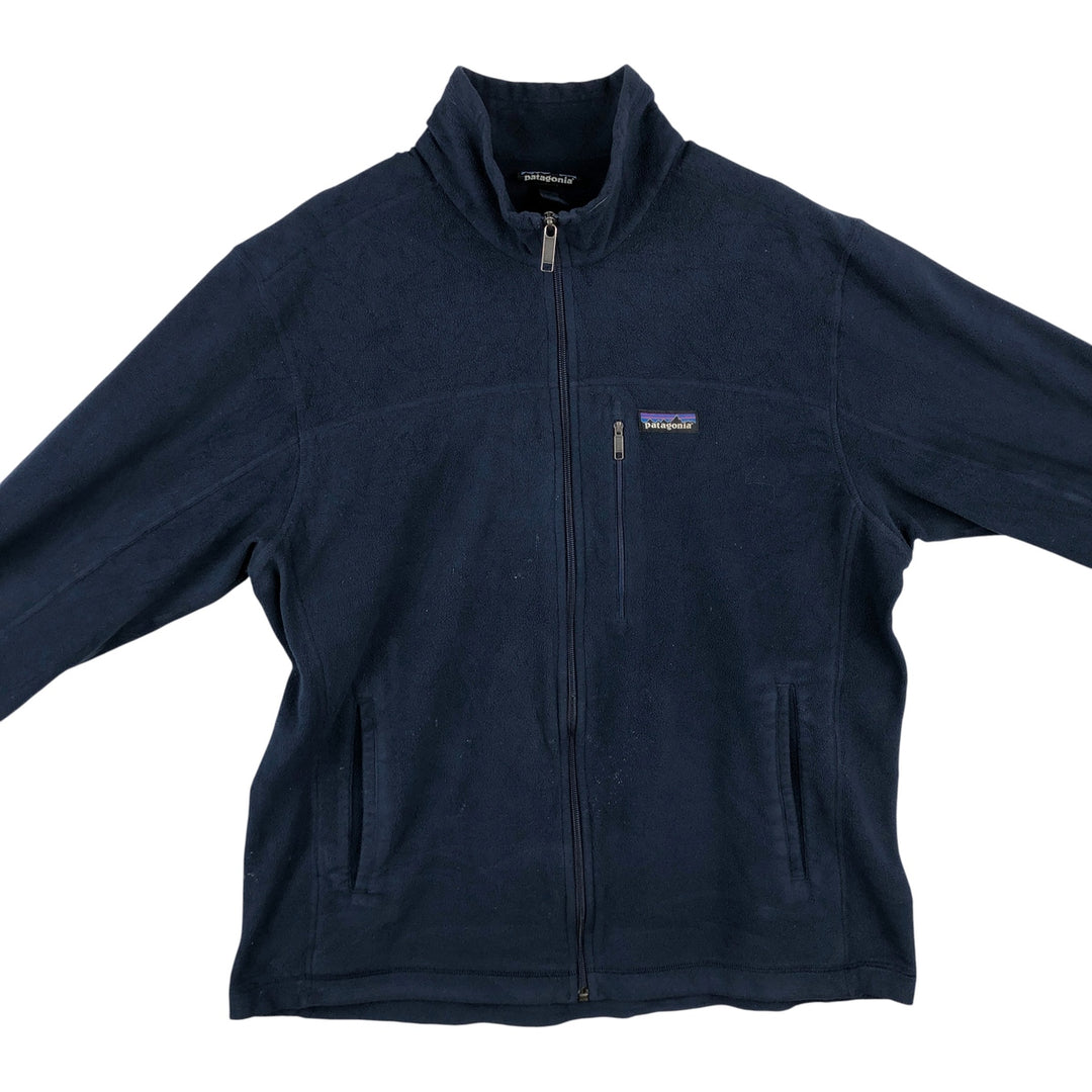 Patagonia Micro D Jacket (26171SP17) - Men's Size L polyester navy blue type Vintage Second Hand