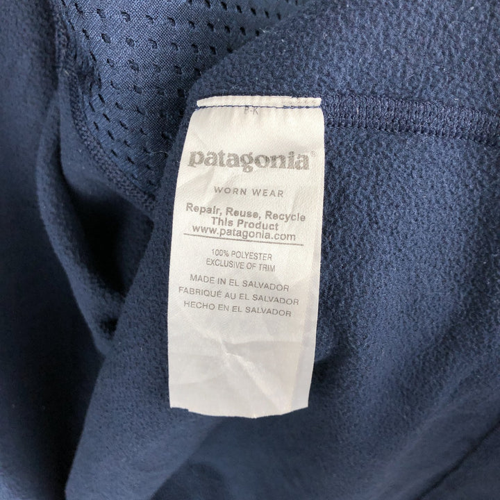 Patagonia Micro D Jacket (26171SP17) - Men's Size L polyester navy blue type Vintage Second Hand