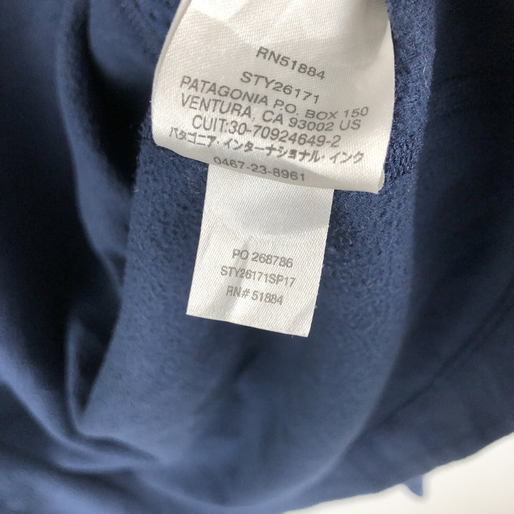 Patagonia Micro D Jacket (26171SP17) - Men's Size L polyester navy blue type Vintage Second Hand