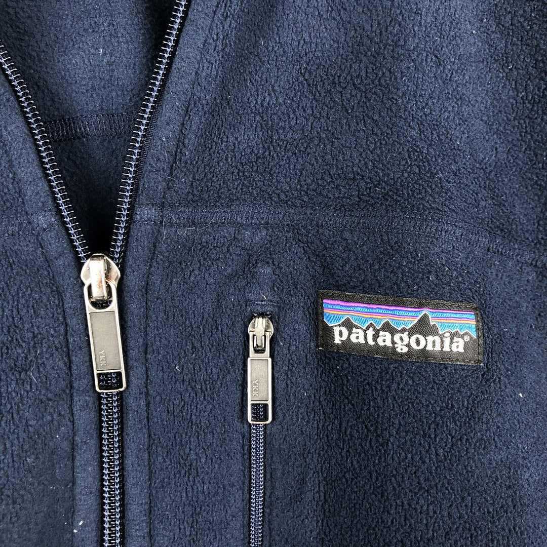 Patagonia Micro D Jacket (26171SP17) - Men's Size L polyester navy blue type Vintage Second Hand