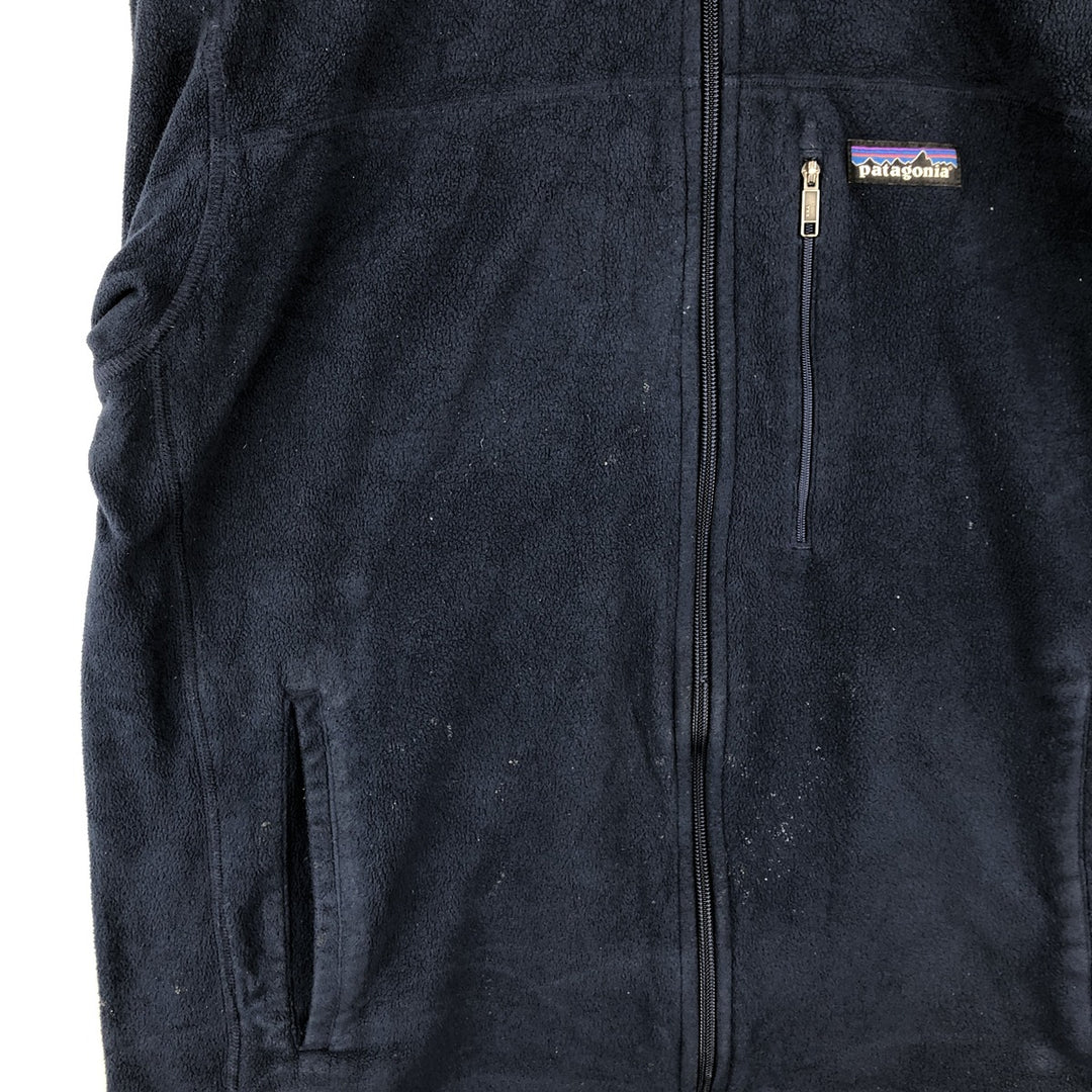 Patagonia Micro D Jacket (26171SP17) - Men's Size L polyester navy blue type Vintage Second Hand