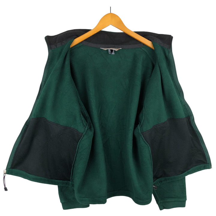90'S Vintage EMS Fleece Jacket, Made in USA, Men's Size L polyester green type Vintage Second Hand