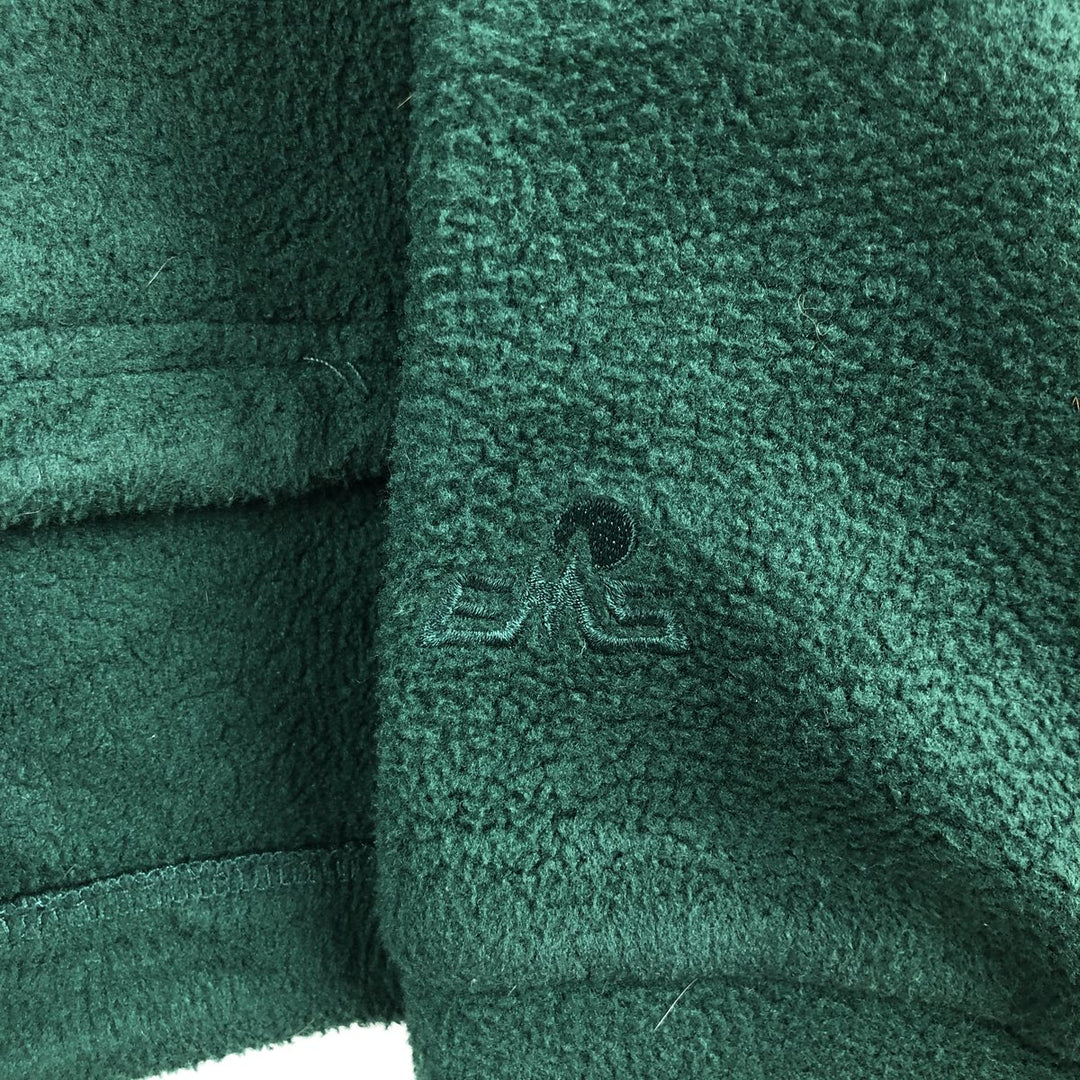 90'S Vintage EMS Fleece Jacket, Made in USA, Men's Size L polyester green type Vintage Second Hand