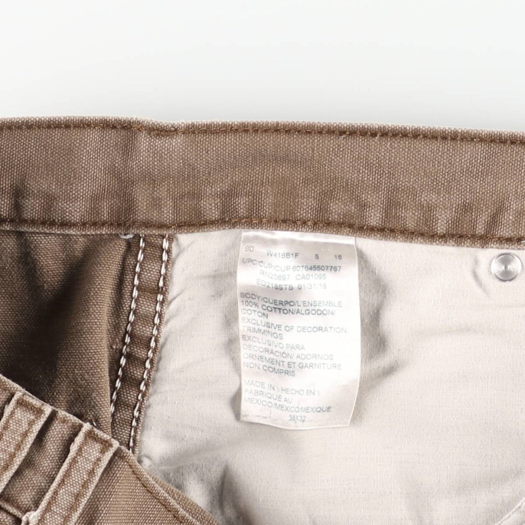 Dickies Duck Painter Pants Men's W37 cotton brown type Vintage Second Hand