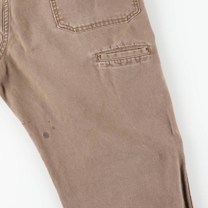 Dickies Duck Painter Pants Men's W37 cotton brown type Vintage Second Hand