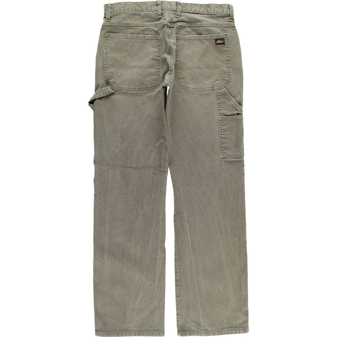 Dickies Duck Painter Pants Men's W34 equivalent cotton Khaki type sage green Vintage Second Hand