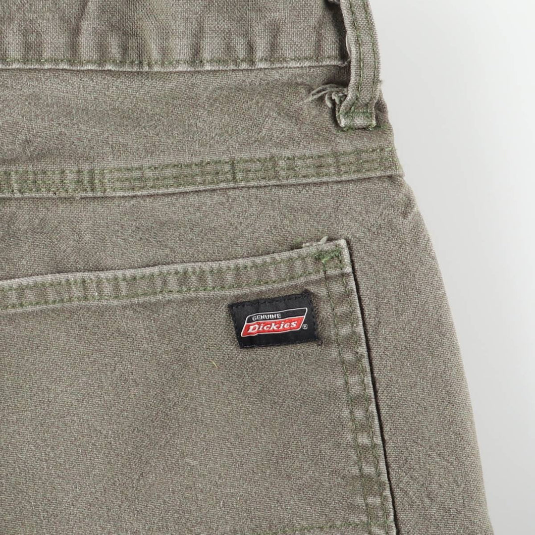 Dickies Duck Painter Pants Men's W34 equivalent cotton Khaki type sage green Vintage Second Hand
