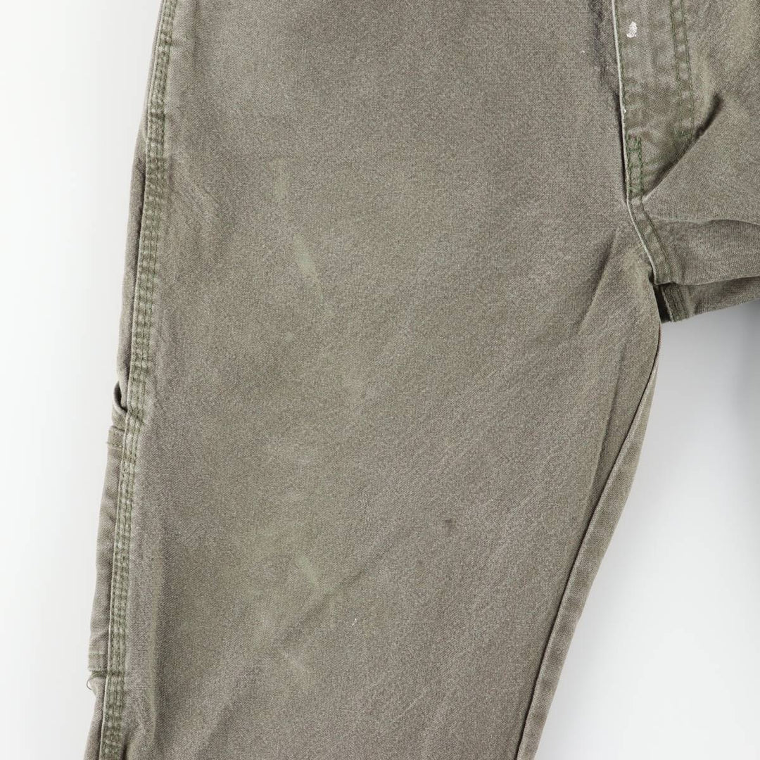 Dickies Duck Painter Pants Men's W34 equivalent cotton Khaki type sage green Vintage Second Hand