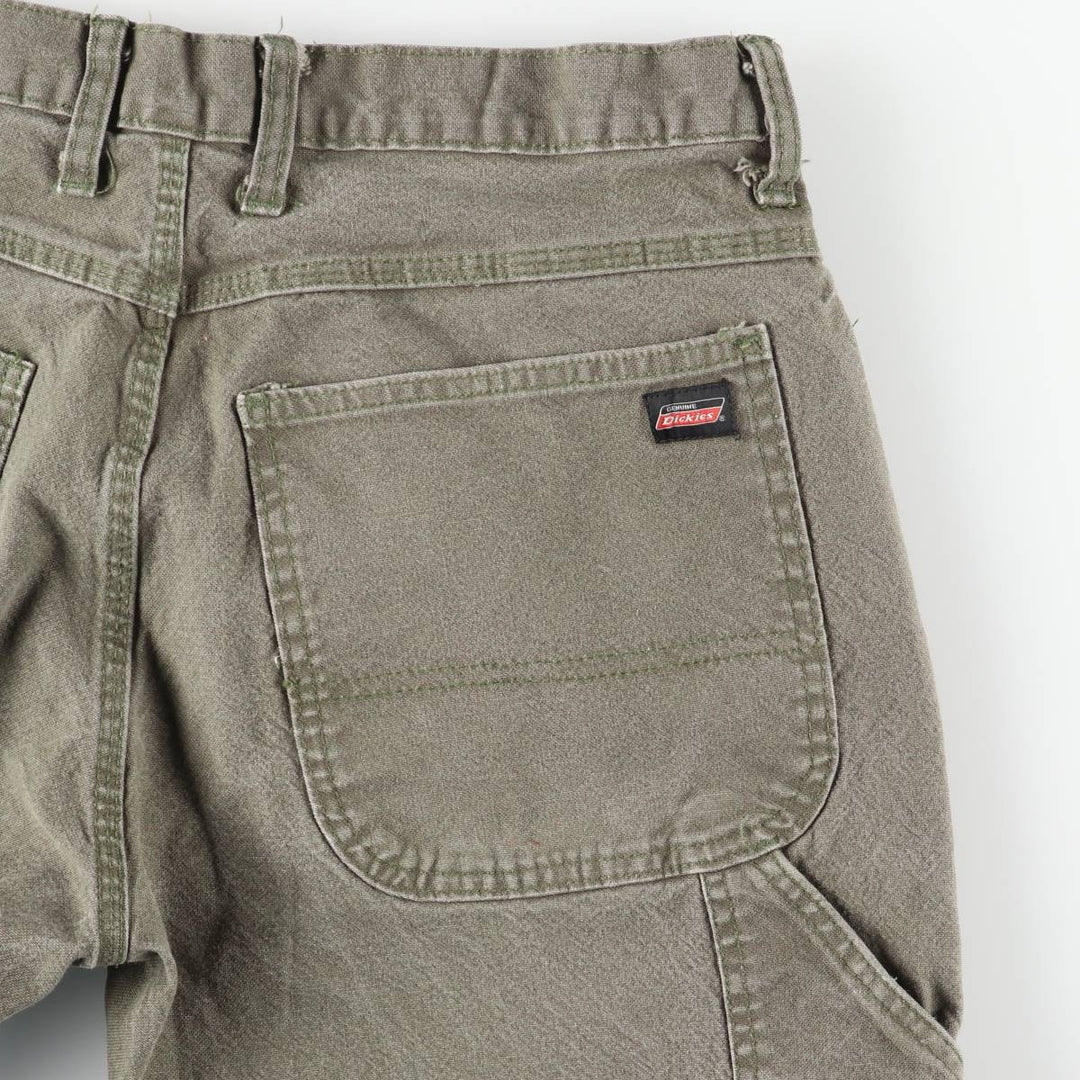 Dickies Duck Painter Pants Men's W34 equivalent cotton Khaki type sage green Vintage Second Hand