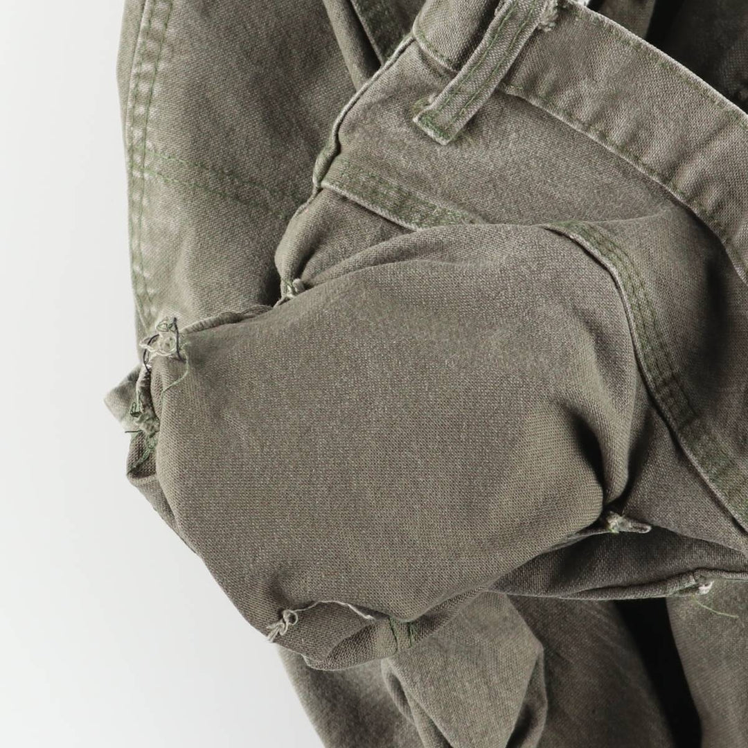 Dickies Duck Painter Pants Men's W34 equivalent cotton Khaki type sage green Vintage Second Hand