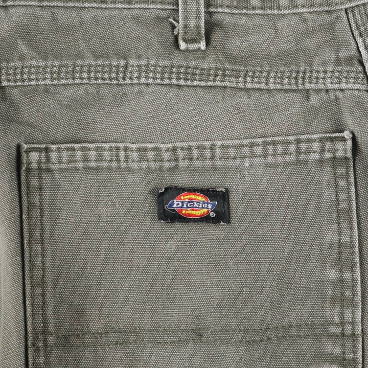 Dickies Duck Painter Pants Men's W34 equivalent cotton Khaki type sage green Vintage Second Hand