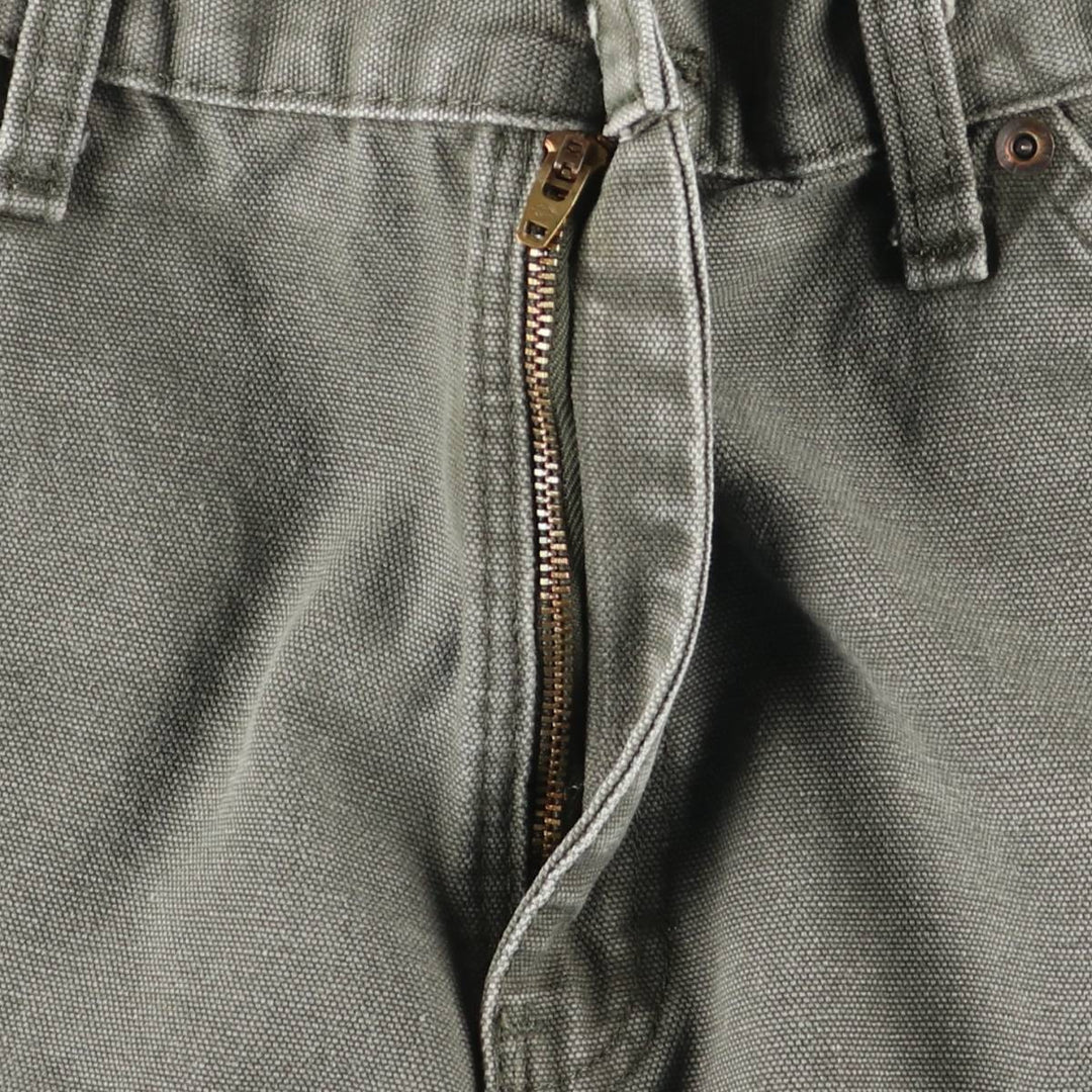 Dickies Duck Painter Pants Men's W34 equivalent cotton Khaki type sage green Vintage Second Hand