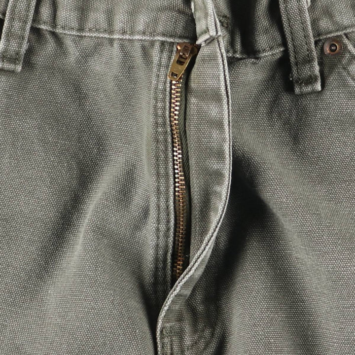 Dickies Duck Painter Pants Men's W34 equivalent cotton Khaki type sage green Vintage Second Hand