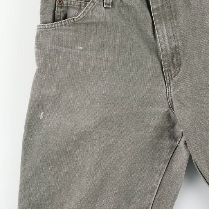 Dickies Duck Painter Pants Men's W34 equivalent cotton Khaki type sage green Vintage Second Hand