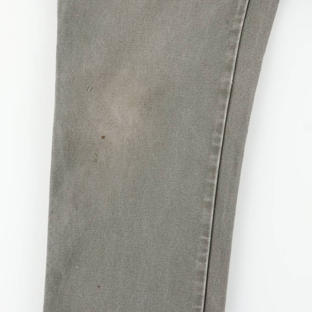 Dickies Duck Painter Pants Men's W34 equivalent cotton Khaki type sage green Vintage Second Hand