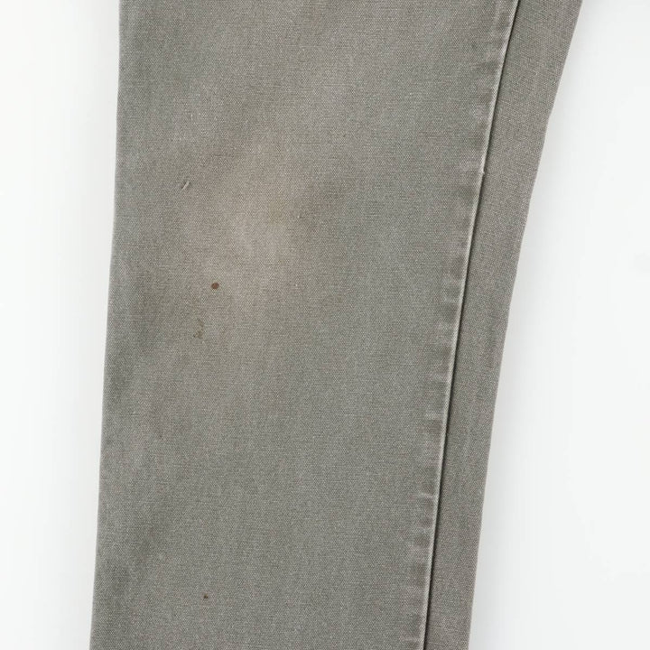 Dickies Duck Painter Pants Men's W34 equivalent cotton Khaki type sage green Vintage Second Hand