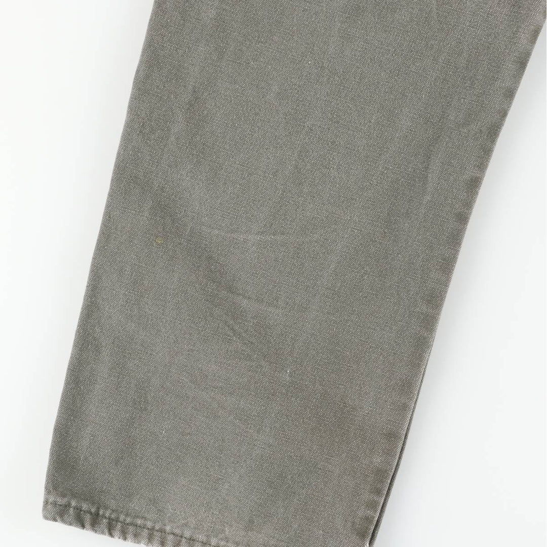 Dickies Duck Painter Pants Men's W34 equivalent cotton Khaki type sage green Vintage Second Hand