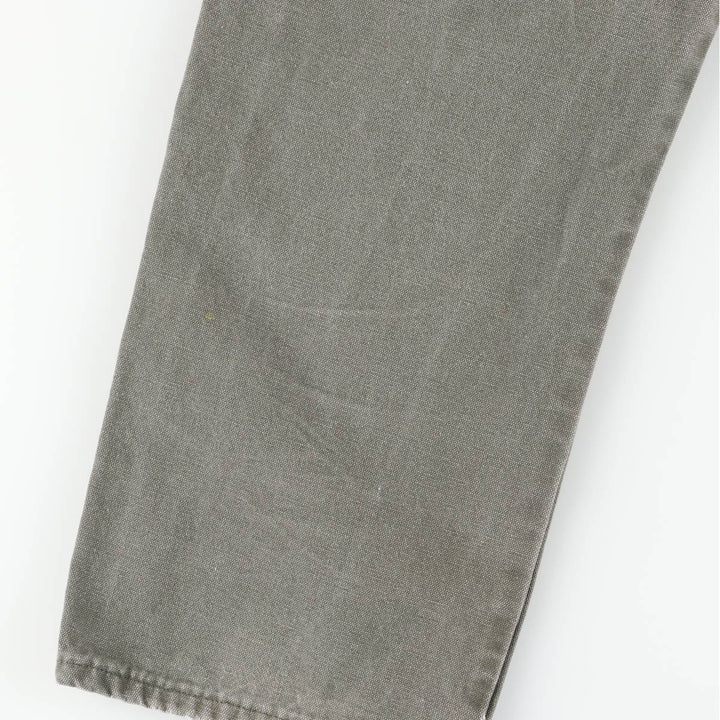 Dickies Duck Painter Pants Men's W34 equivalent cotton Khaki type sage green Vintage Second Hand