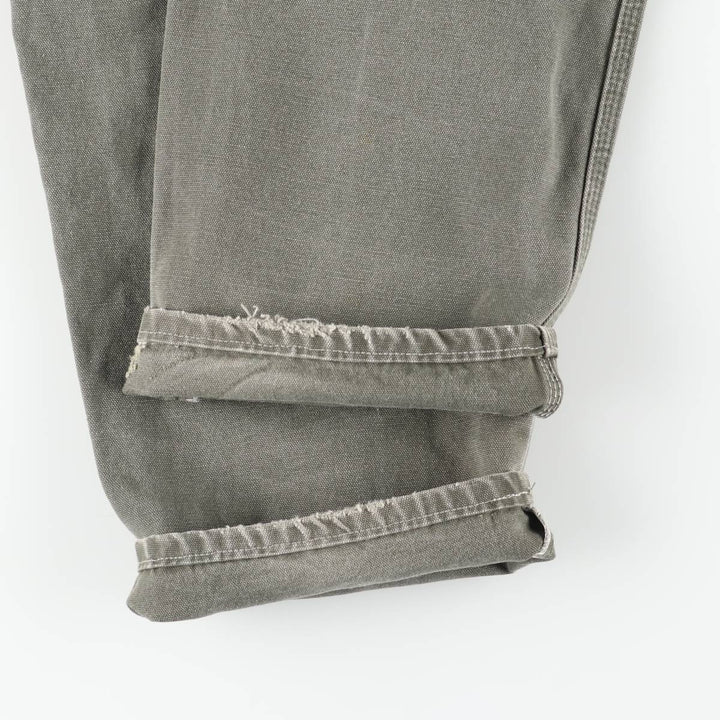 Dickies Duck Painter Pants Men's W34 equivalent cotton Khaki type sage green Vintage Second Hand