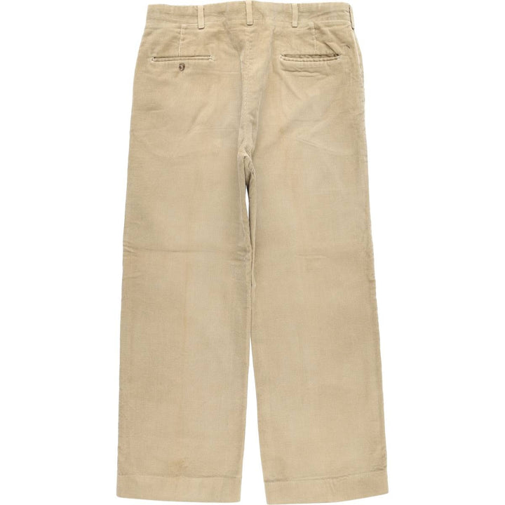 Vintage 80s-90'S Haggar corduroy pants, made in the USA, men's size 35. unclear brown type Vintage Second Hand