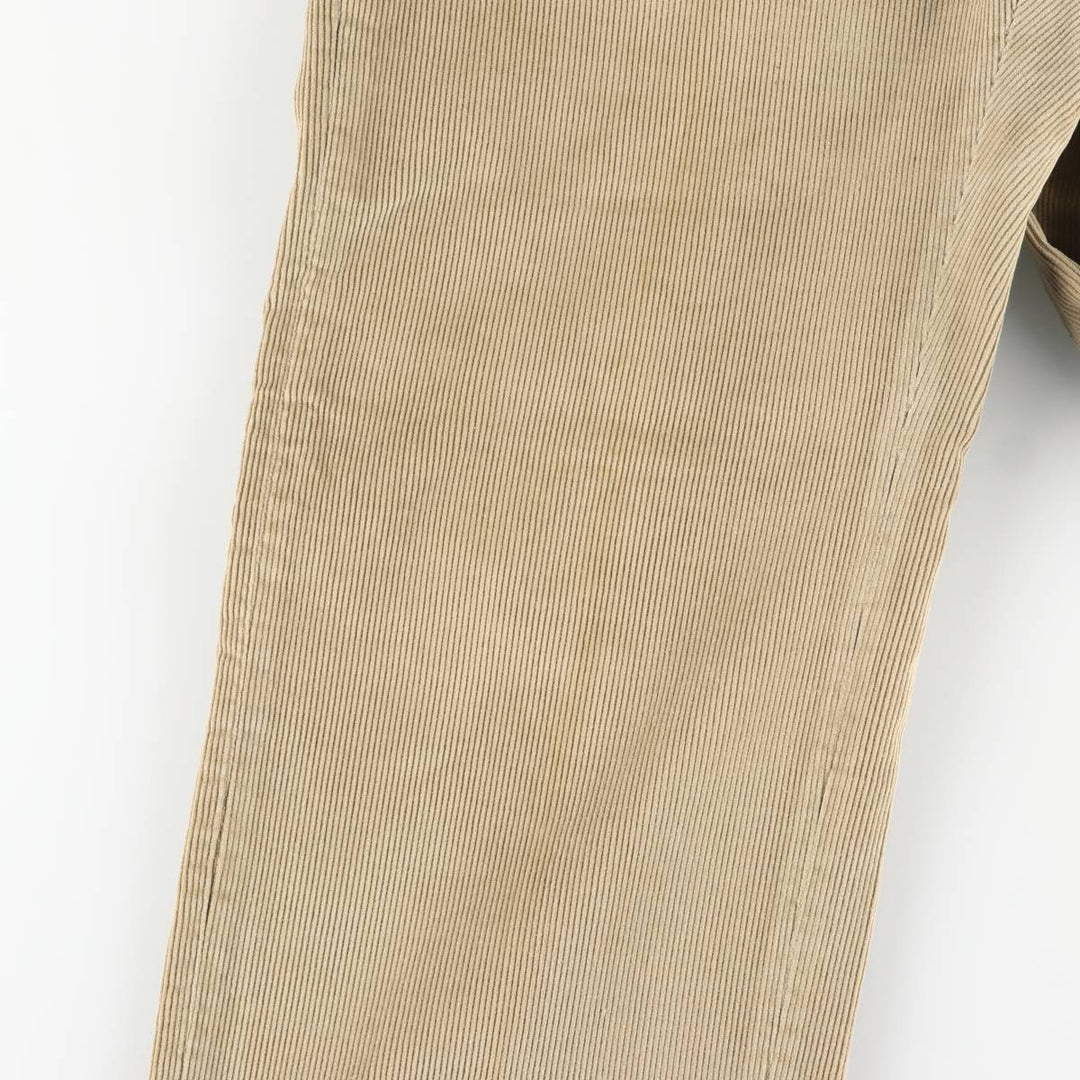 Vintage 80s-90'S Haggar corduroy pants, made in the USA, men's size 35. unclear brown type Vintage Second Hand