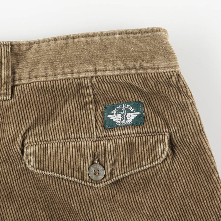 Dockers Two-pleat Corduroy Pants, Men's, Size W33 unclear brown type Vintage Second Hand