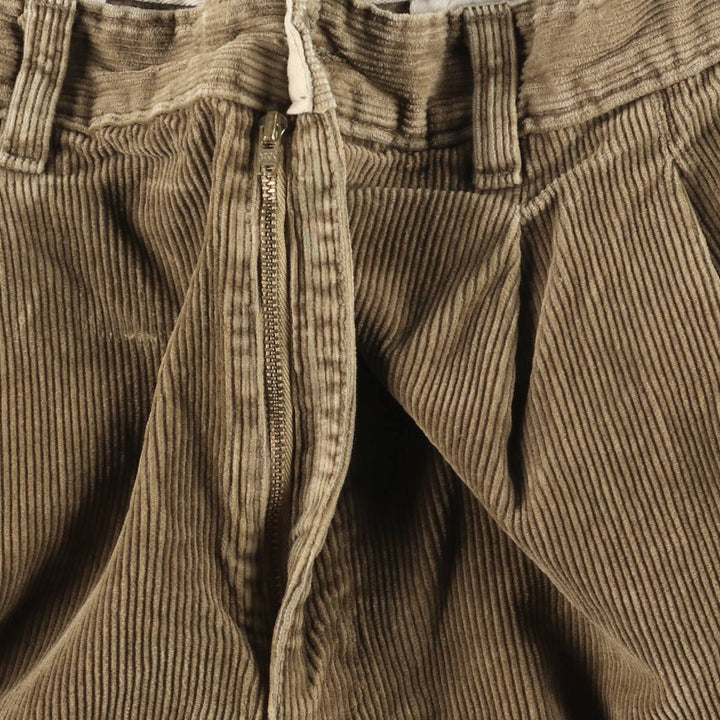 Dockers Two-pleat Corduroy Pants, Men's, Size W33 unclear brown type Vintage Second Hand