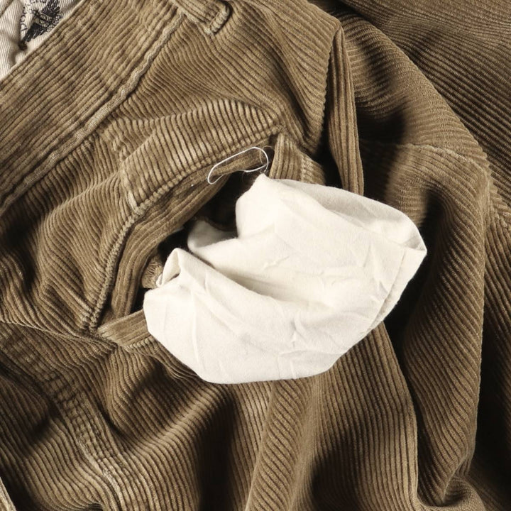 Dockers Two-pleat Corduroy Pants, Men's, Size W33 unclear brown type Vintage Second Hand