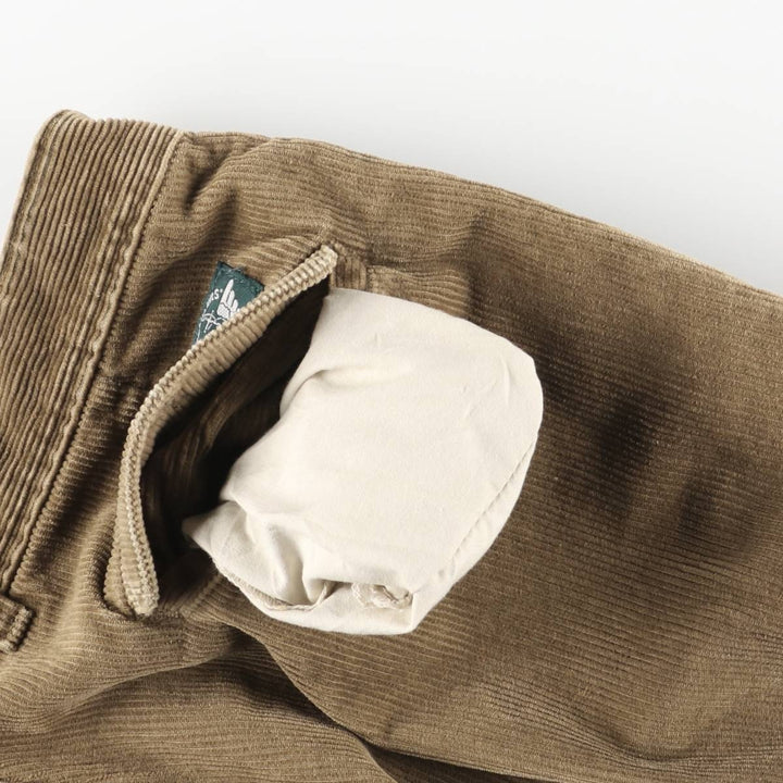 Dockers Two-pleat Corduroy Pants, Men's, Size W33 unclear brown type Vintage Second Hand