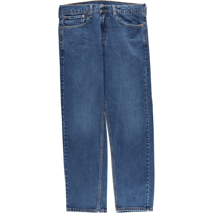 Levi's 505 tapered denim pants for men, size W34 unclear blue type Vintage Second Hand