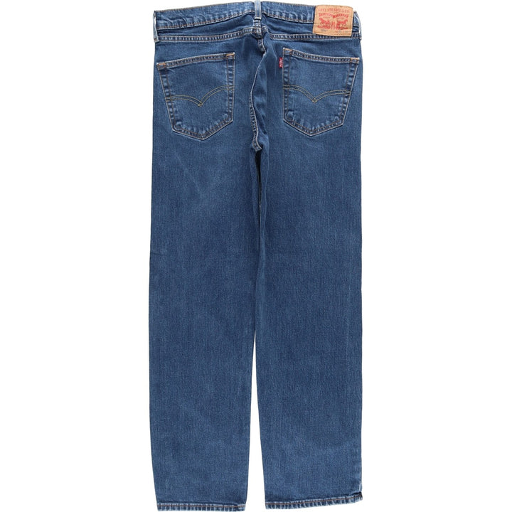 Levi's 505 tapered denim pants for men, size W34 unclear blue type Vintage Second Hand