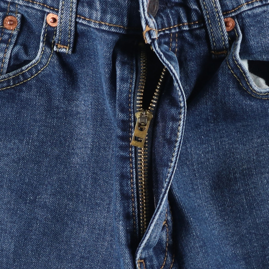 Levi's 505 tapered denim pants for men, size W34 unclear blue type Vintage Second Hand