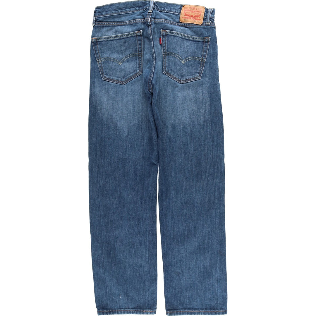 Levi's 505-1307 Tapered Denim Pants, Men's, Size W32 cotton blue type Vintage Second Hand