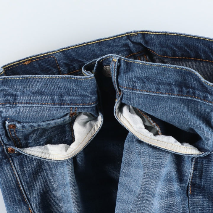 Levi's 505-1307 Tapered Denim Pants, Men's, Size W32 cotton blue type Vintage Second Hand
