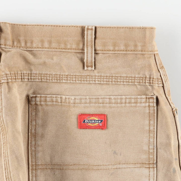 Dickies Painted Duck Painter Pants for Men, W37 equivalent cotton beige type brown Vintage Second Hand
