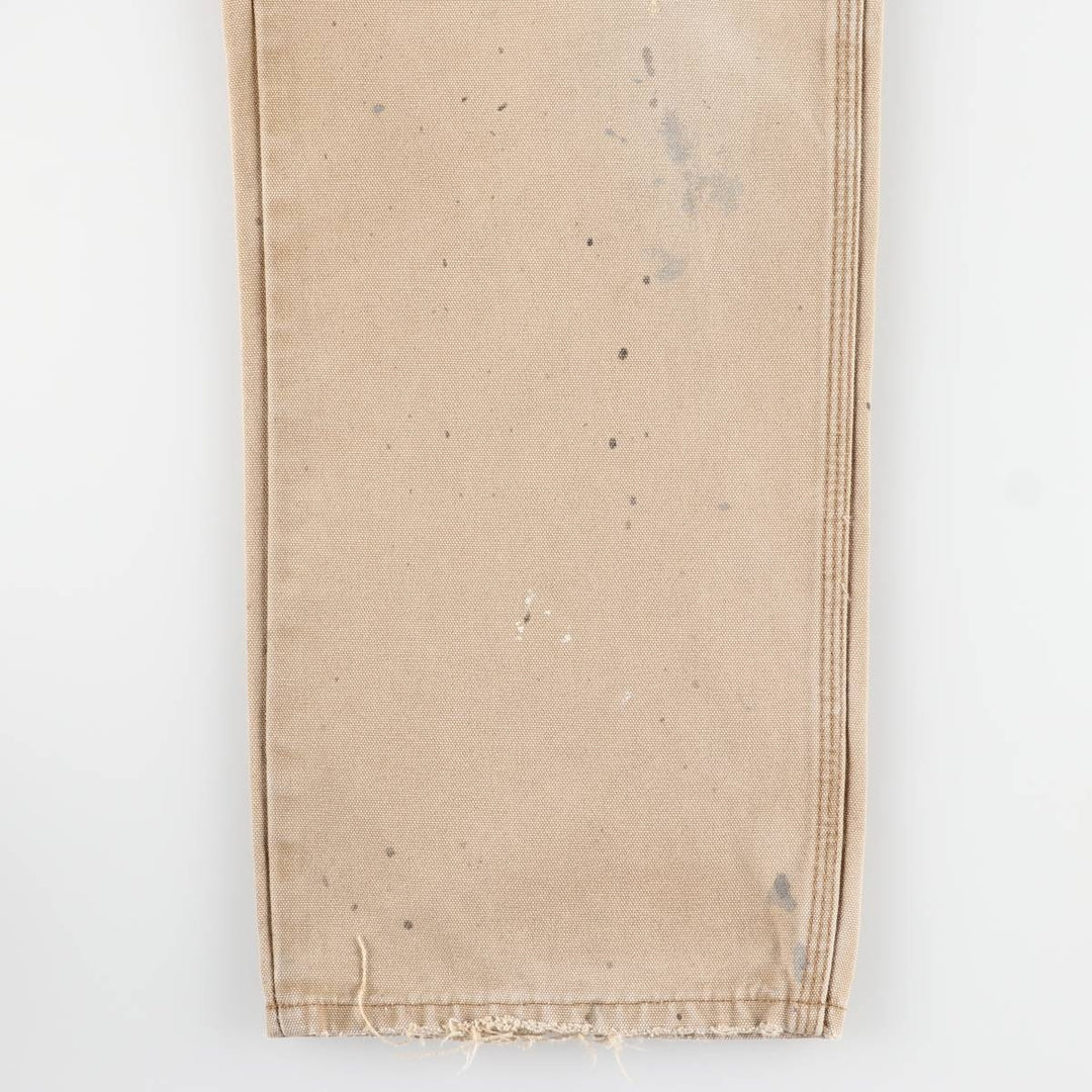 Dickies Painted Duck Painter Pants for Men, W37 equivalent cotton beige type brown Vintage Second Hand