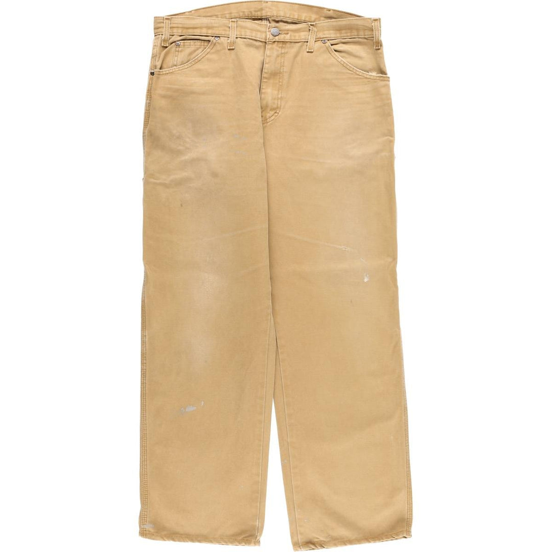 Dickies Duck Painter Pants Men's W35 equivalent cotton beige type brown Vintage Second Hand