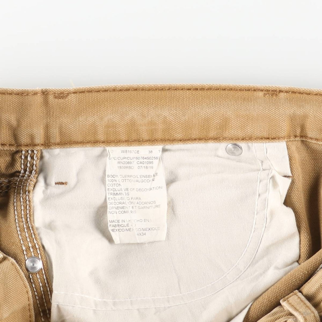 Dickies Duck Painter Pants Men's W35 equivalent cotton beige type brown Vintage Second Hand