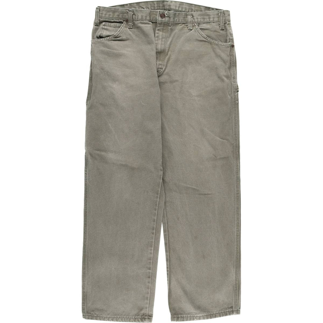 Dickies Duck Painter Pants Men's W35 equivalent cotton Khaki type sage green Vintage Second Hand