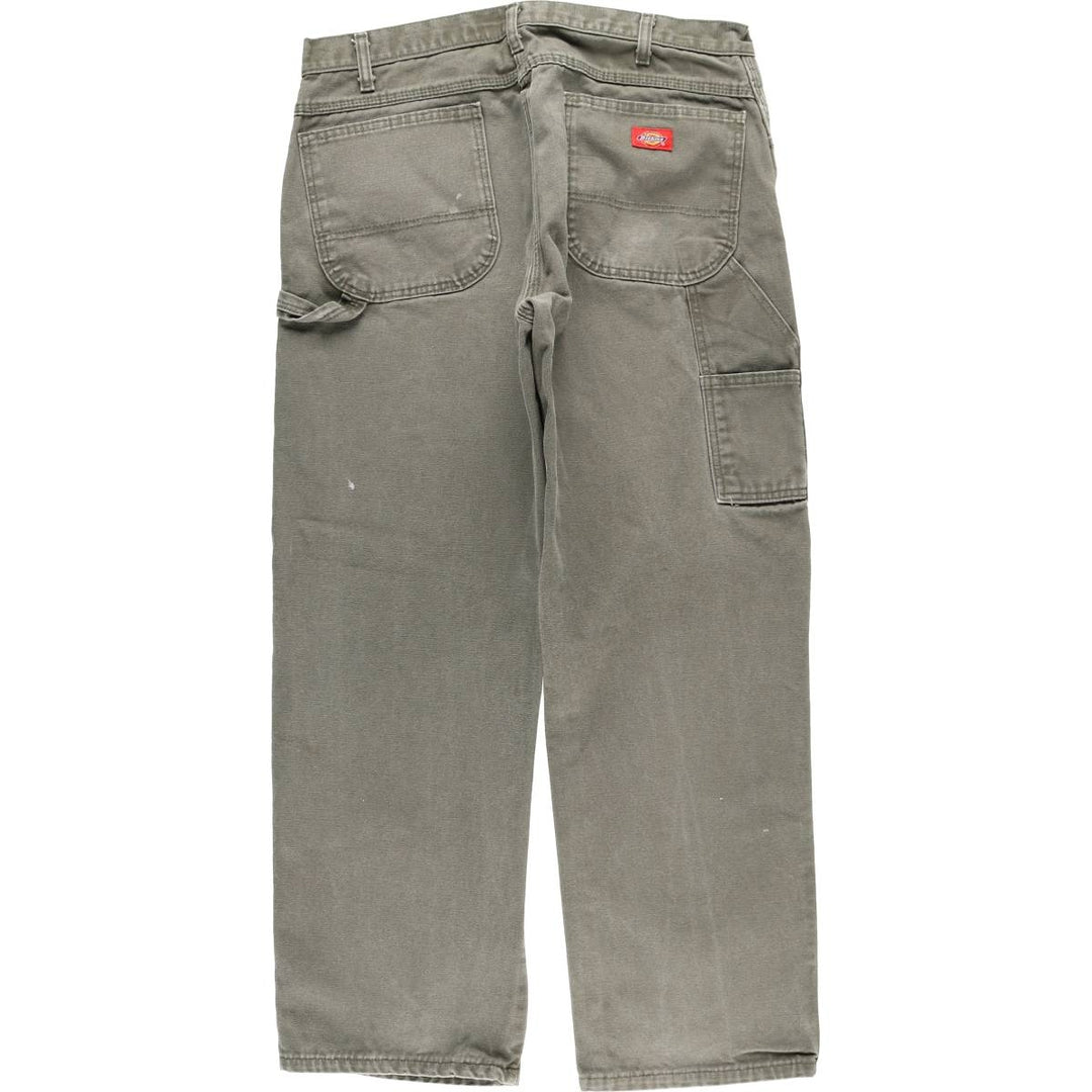 Dickies Duck Painter Pants Men's W35 equivalent cotton Khaki type sage green Vintage Second Hand