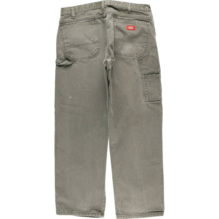 Dickies Duck Painter Pants Men's W35 equivalent cotton Khaki type sage green Vintage Second Hand