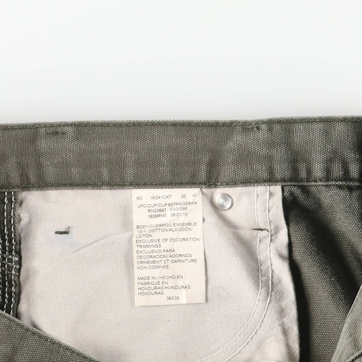 Dickies Duck Painter Pants Men's W35 equivalent cotton Khaki type sage green Vintage Second Hand