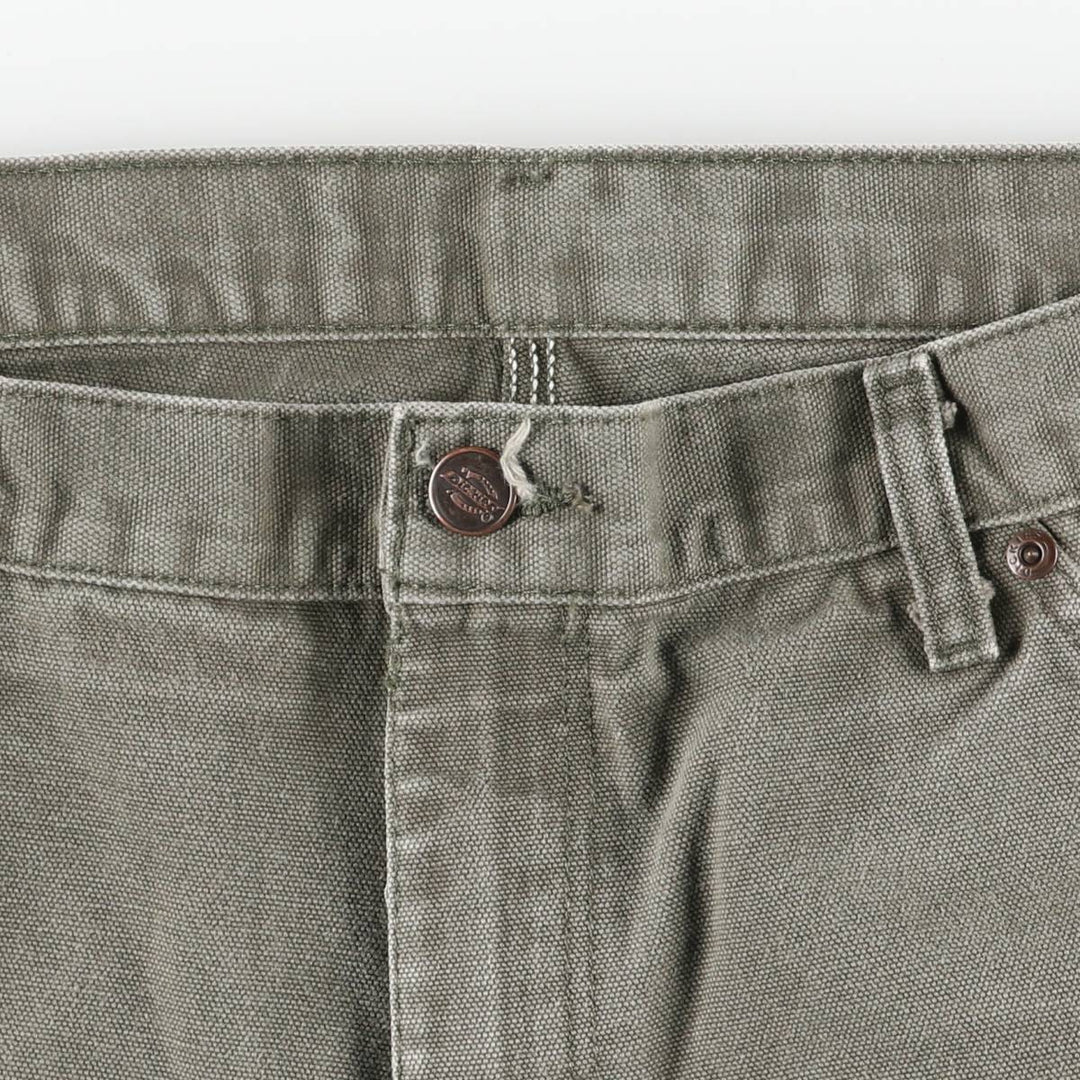 Dickies Duck Painter Pants Men's W35 equivalent cotton Khaki type sage green Vintage Second Hand