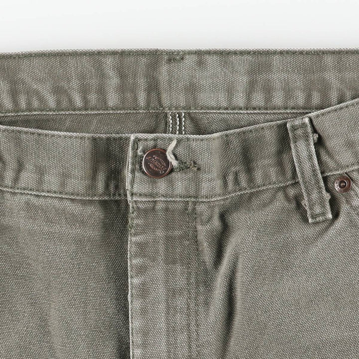 Dickies Duck Painter Pants Men's W35 equivalent cotton Khaki type sage green Vintage Second Hand