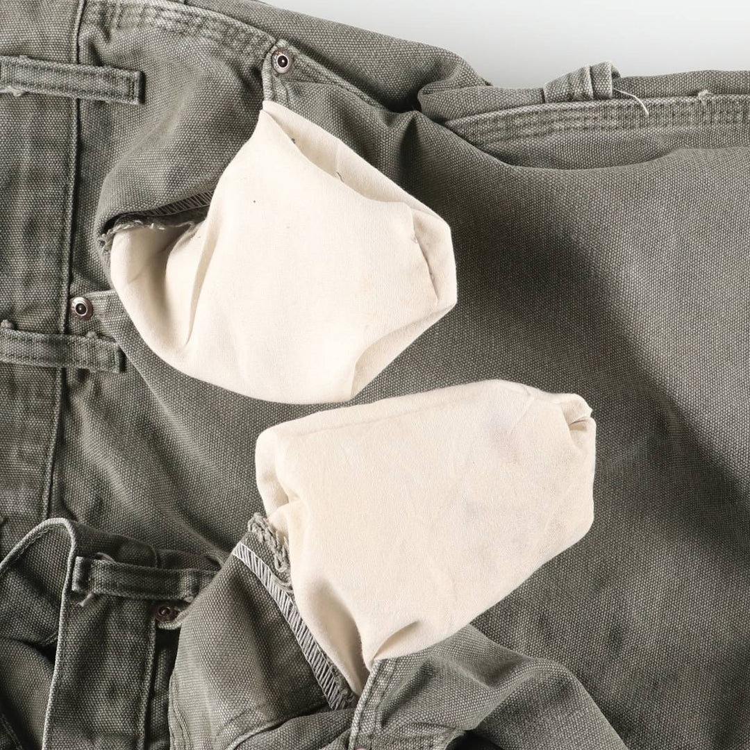 Dickies Duck Painter Pants Men's W35 equivalent cotton Khaki type sage green Vintage Second Hand