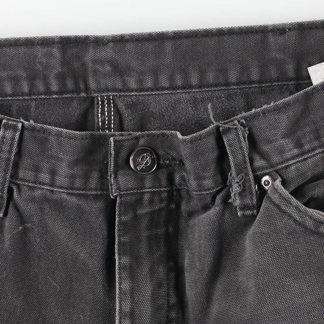 Dickies Duck Painter Pants Men's W34 equivalent cotton black type Vintage Second Hand