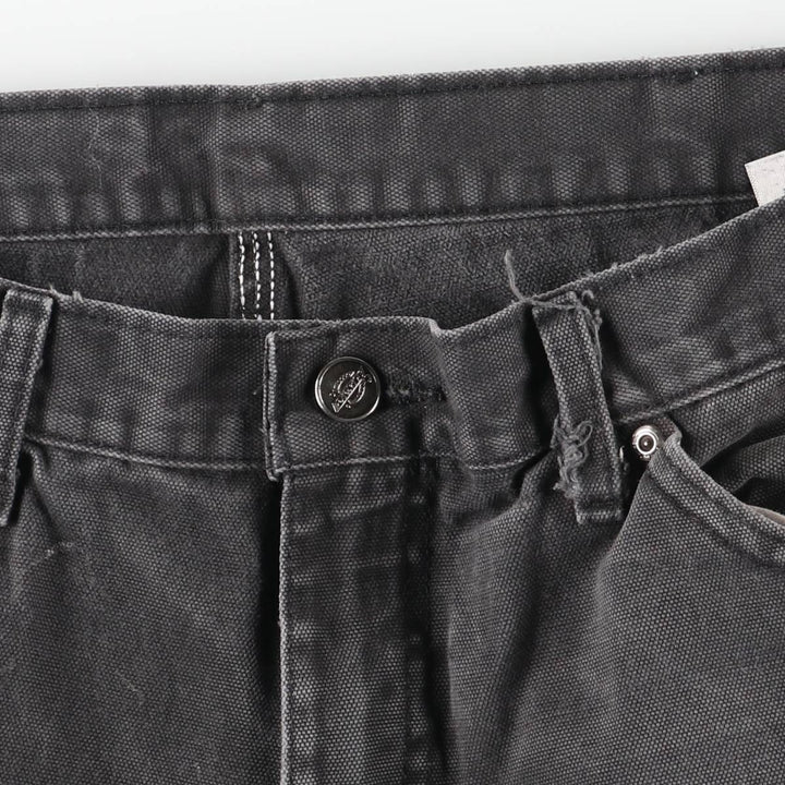 Dickies Duck Painter Pants Men's W34 equivalent cotton black type Vintage Second Hand