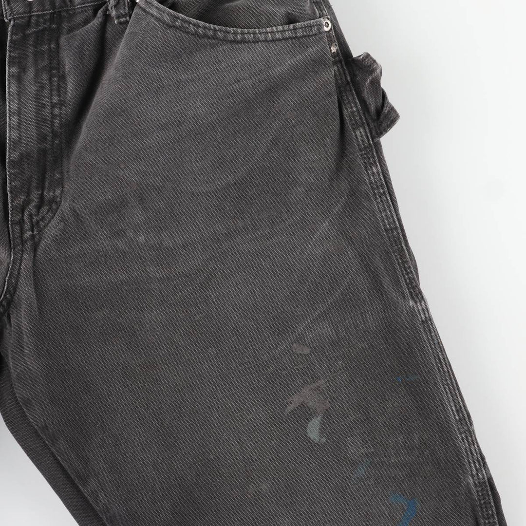Dickies Duck Painter Pants Men's W34 equivalent cotton black type Vintage Second Hand