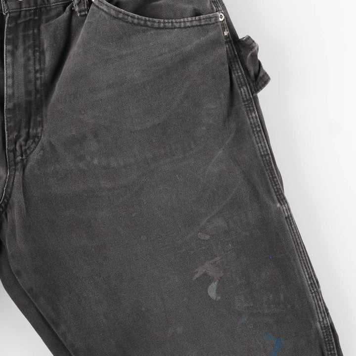 Dickies Duck Painter Pants Men's W34 equivalent cotton black type Vintage Second Hand