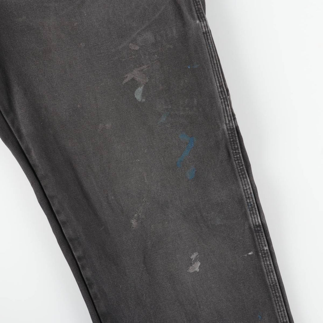Dickies Duck Painter Pants Men's W34 equivalent cotton black type Vintage Second Hand